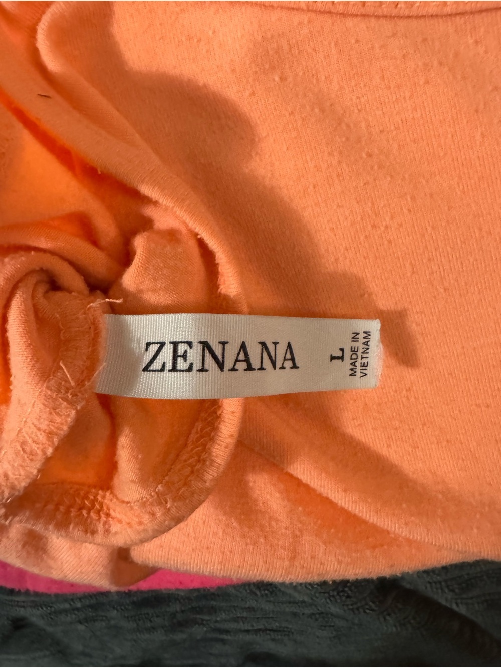 Zenana Outfitters Peach Orange Tank Top
